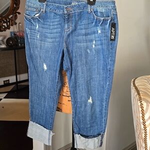 NWT Apartment 9 cropped jeans